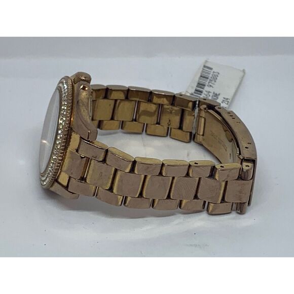 Fossil AM4454 Women's Stainless Steel Analog R0se Dial Quartz Wrist Watch E350 - Picture 11 of 11